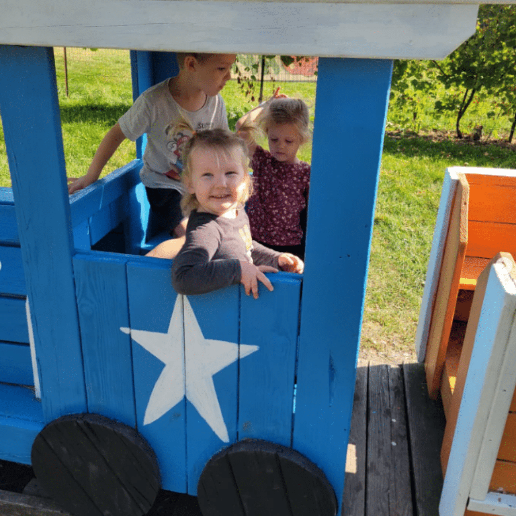 Amish Built Train Family Fun Park