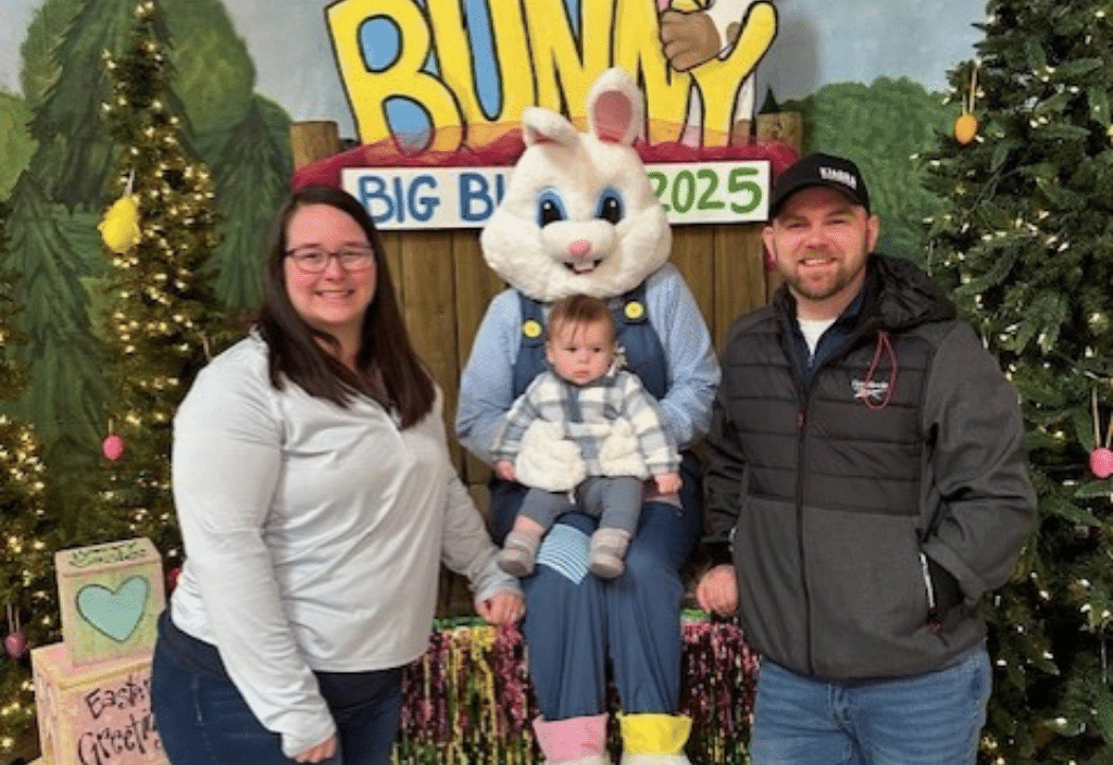 Baby Pics with the Easter Bunny