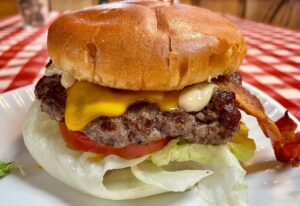 Pepperjack Bacon Burger