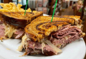 Grilled Corned Beef Reuben 