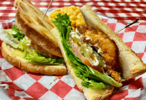 Hot Honey Crispy Chicken Sanwich 