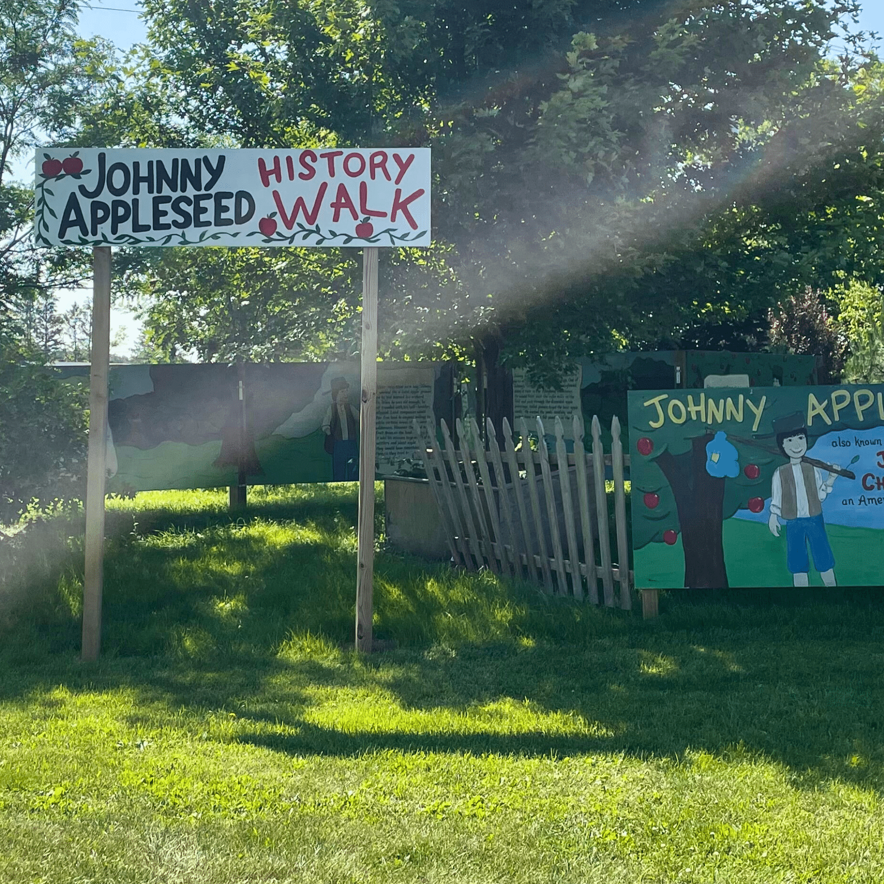 Johnny Appleseed Storywalk Family Fun Park