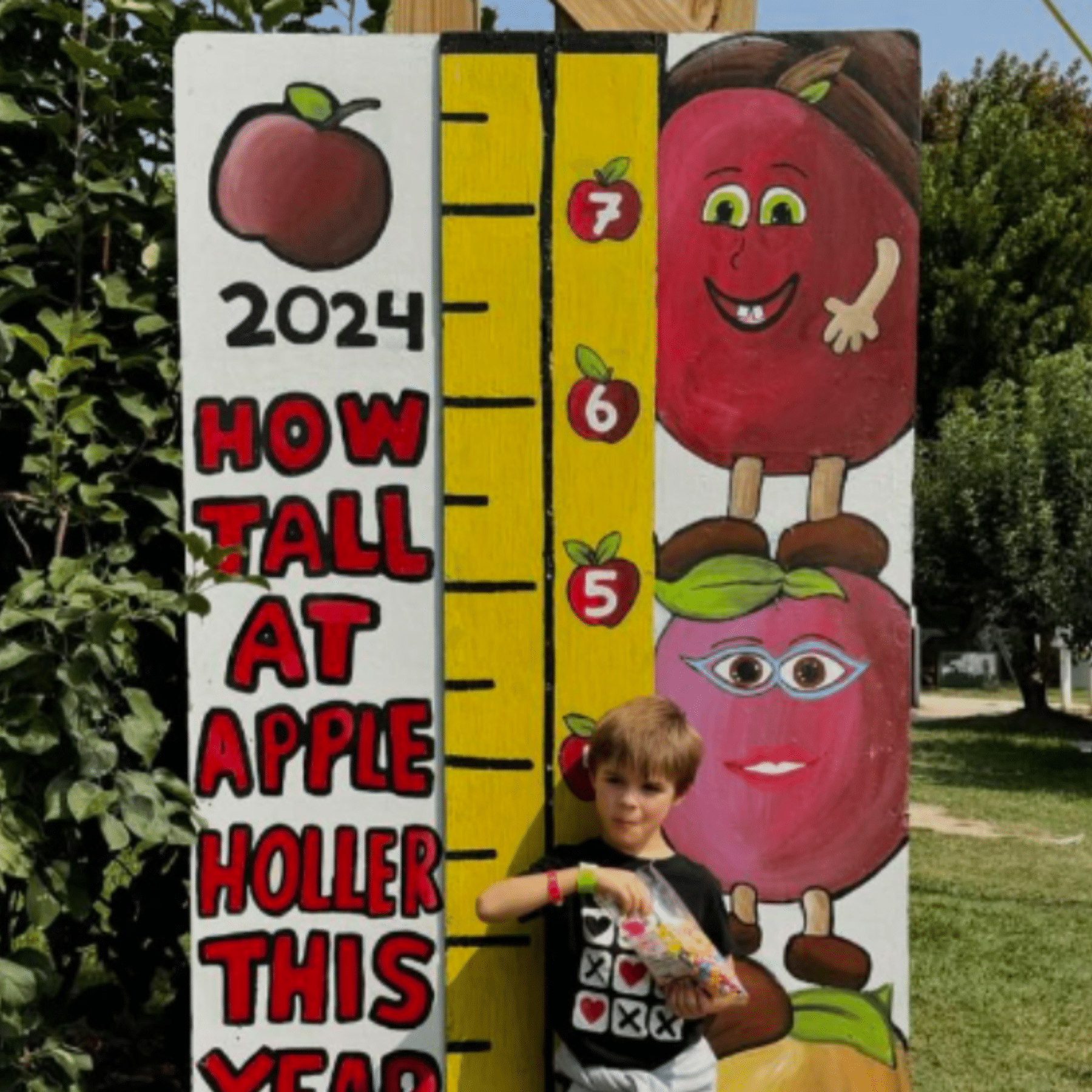 Original How Tall Are You Sign Family Fun Park