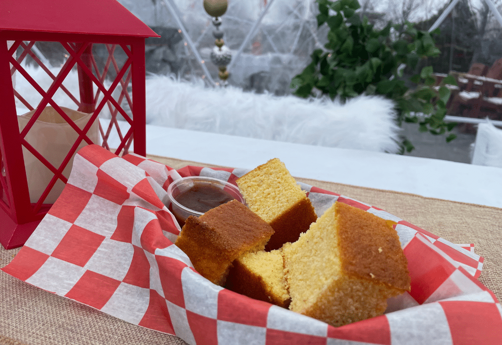 Cornbread in Dining Dome